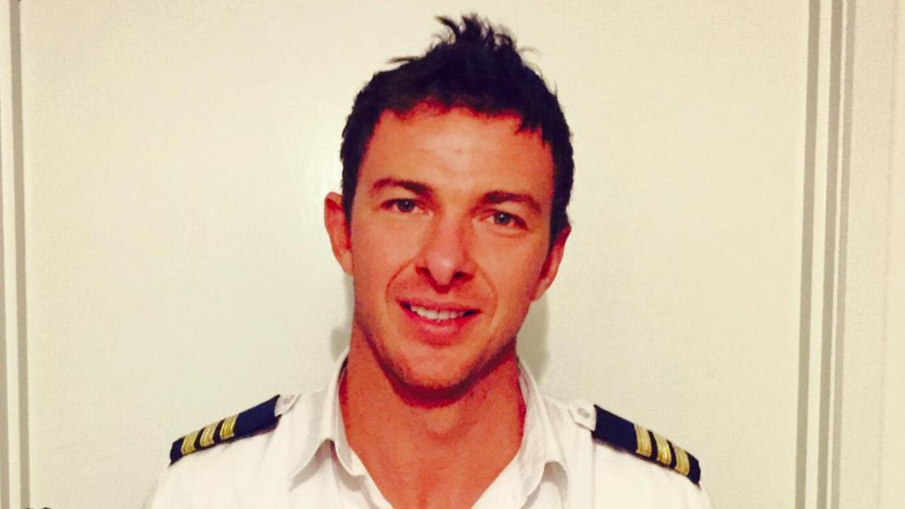 Mr Jenkinson (pictured) was Sea World’s chief helicopter pilot who died in a horrific midair collision with another chopper earlier this year. Picture: Supplied