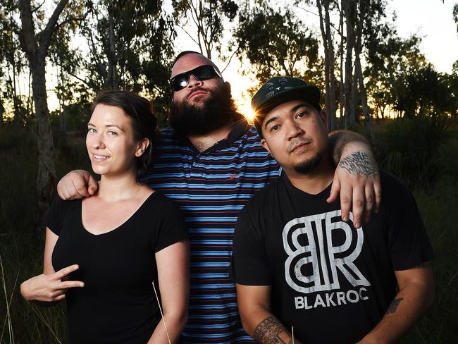 Baker, Briggs and James Mangohig are regular collaborators. Picture: Supplied.