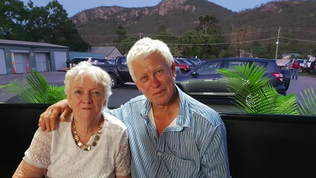 Lorraine and Tom Dunning on their anniversary in 2018. Photo supplied