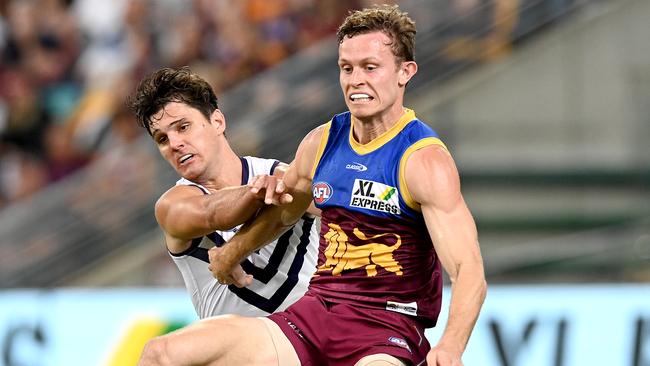 Ryan Lester is set to make his first AFL appearance of the season. Picture: Bradley Kanaris / AFL Photos / via Getty Images