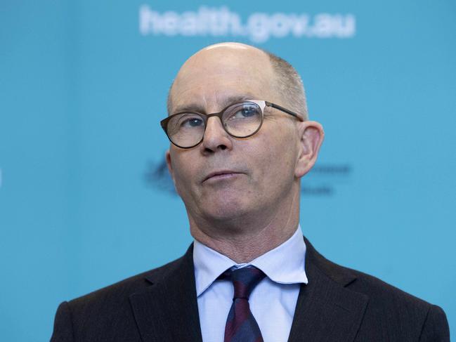 Australia’s chief medical officer Professor Paul Kelly. Picture: NCA NewsWire / Gary Ramage