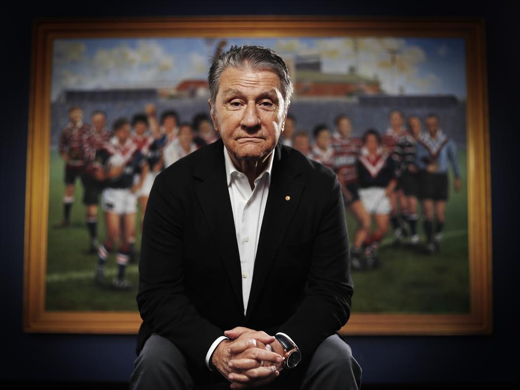 Sydney Roosters chairman Nick Politis will personally induct Kathy King. Picture: Sam Ruttyn