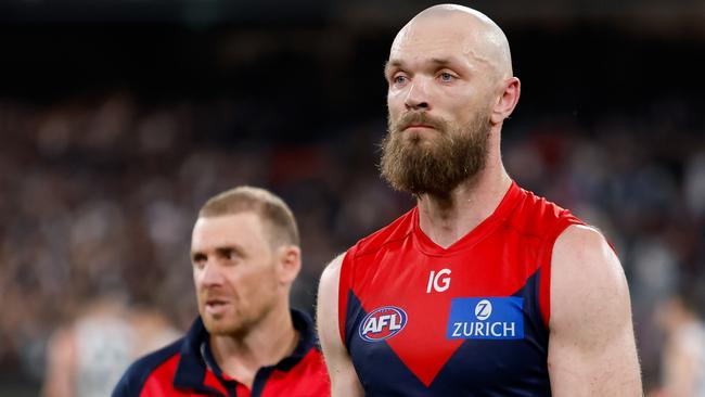 Who will the Dees get to help Max Gawn? (Photo by Dylan Burns/AFL Photos via Getty Images)