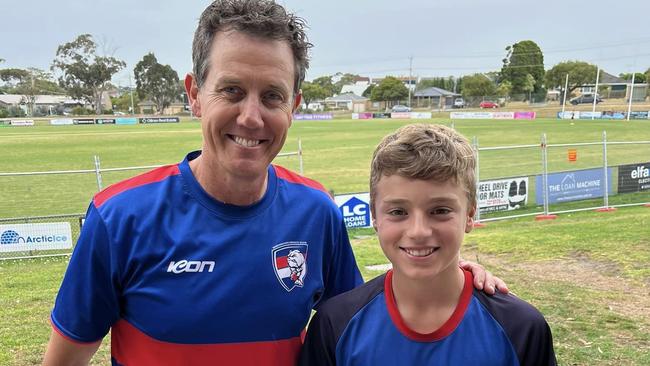 Bryce McGain played against Flinders first XI player Sam Field, 13. Picture: Facebook