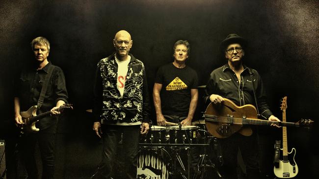 Legendary rockers Midnight Oil will headline Mona Foma. Picture: Robert Hambling.