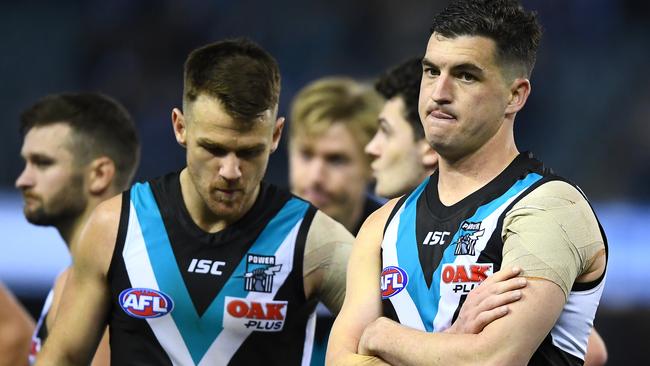 Robbie Gray and Tom Rockliff wonder what happened to their finals chances.