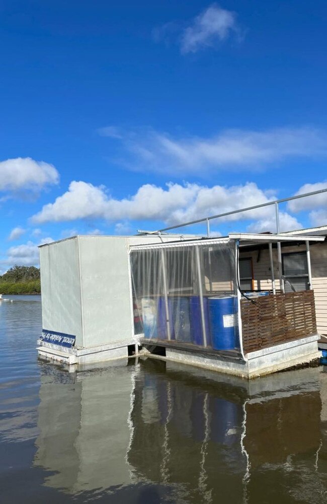 Houseboats on the Noosa River. Picture: Julie Filson