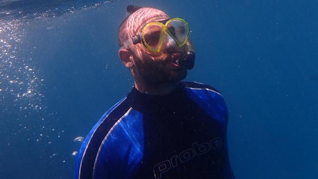 Dr Leonardo Guida, a shark scientist and spokesperson with the Australian Marine Conservation Society. Picture: Supplied