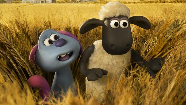 Lu-La and Shaun the Sheep in Farmageddon.