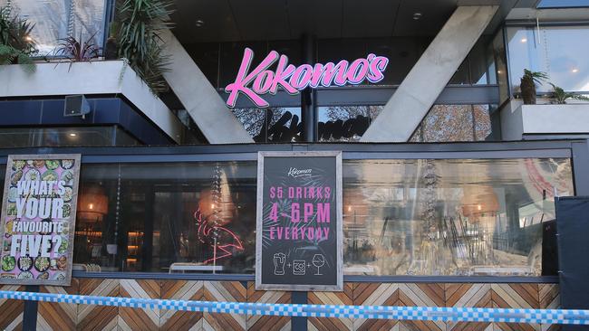 Police are investigating a brawl at Kokomo's Nightclub in Canberra, ACT, that resulted in the death of Pitasoni Ulavalu and serious injury of another. Picture: Gary Ramage