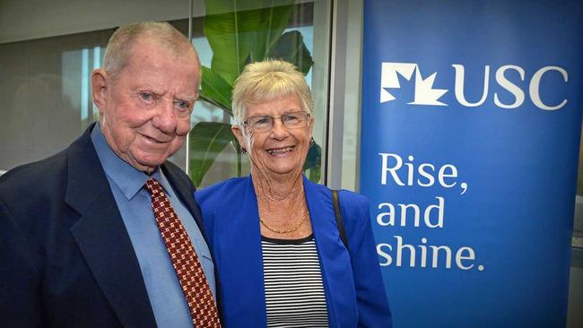 GENEROUS: Roy and Nola Thompson are generous philanthropists. Picture: Patrick Woods