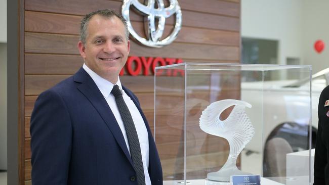 Ken Mills Toyota dealership principal Brett Mills.