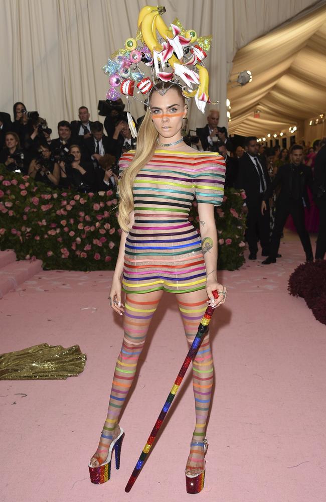 Cara Delevingne. Picture: Evan Agostini/Invision/AP