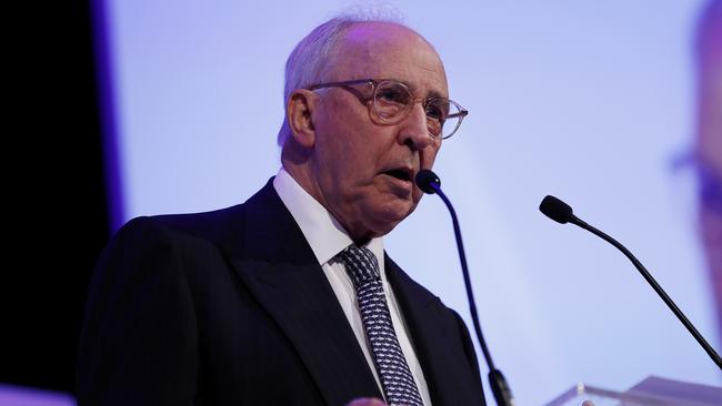 Recitation we had to have: Mr Keating at the The Australian’s Strategic Forum in November 2019. Picture: Nikki Short