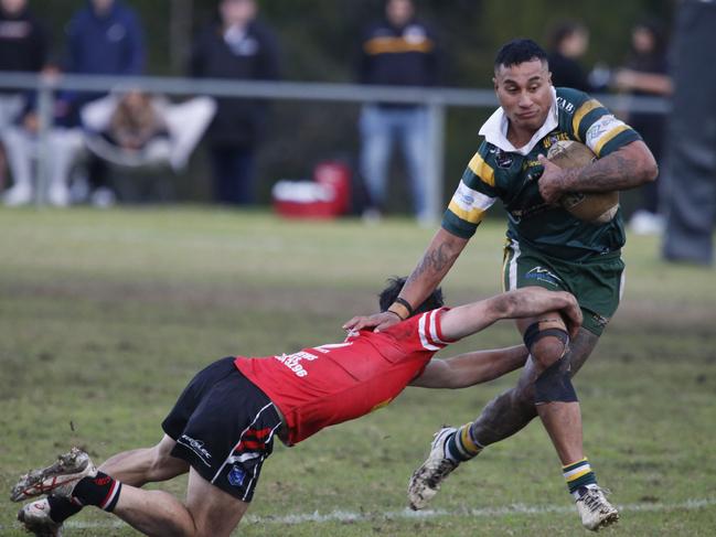 Riki Willie played a key role in Windsor’s comeback. Picture Warren Gannon Photography