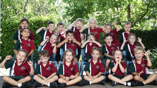 Worongary SS MFY - Class A. PREP A BACK ROW (L-R): Winter Vuillermin, Travis Russell, Finn Howell, Hudson Clarke, Saskia Oakley-Willis, Kahlani Smith, Oliver Gegg MIDDLE ROW (L-R): Zariah Giorgi, Sienna Marin, Maddox McDonald, Angel Williams, Tyler Dempsey, Arcadia Cook FRONT ROW (L-R): Ayla Jackson, Chase Eckhardt, Ivy Battye, Keonie Marmara, Helena Raven, Archie Collins Photograph : Jason O'Brien
