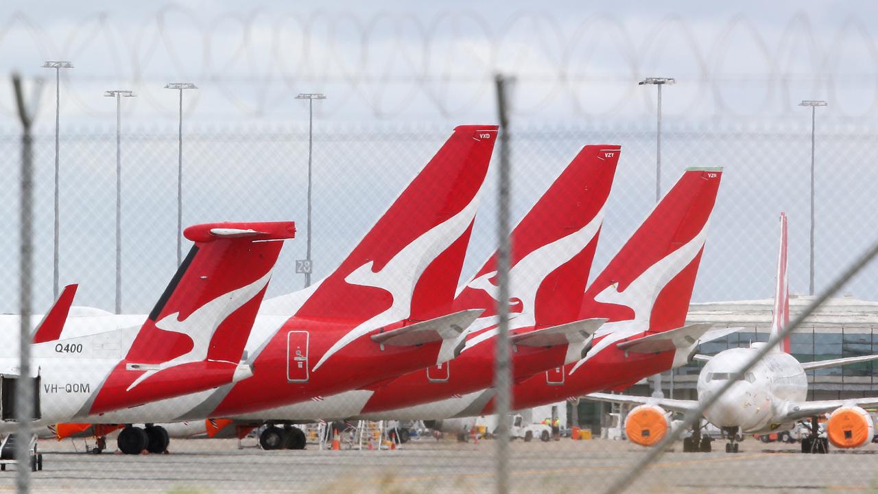 From 1am on Saturday, fully vaccinated overseas arrivals will be able to land in Brisbane, Cairns, Townsville, and the Gold Coast without the need to quarantine, following in the footsteps of NSW and Victoria in November. Picture: NCA NewsWire/Jono Searle