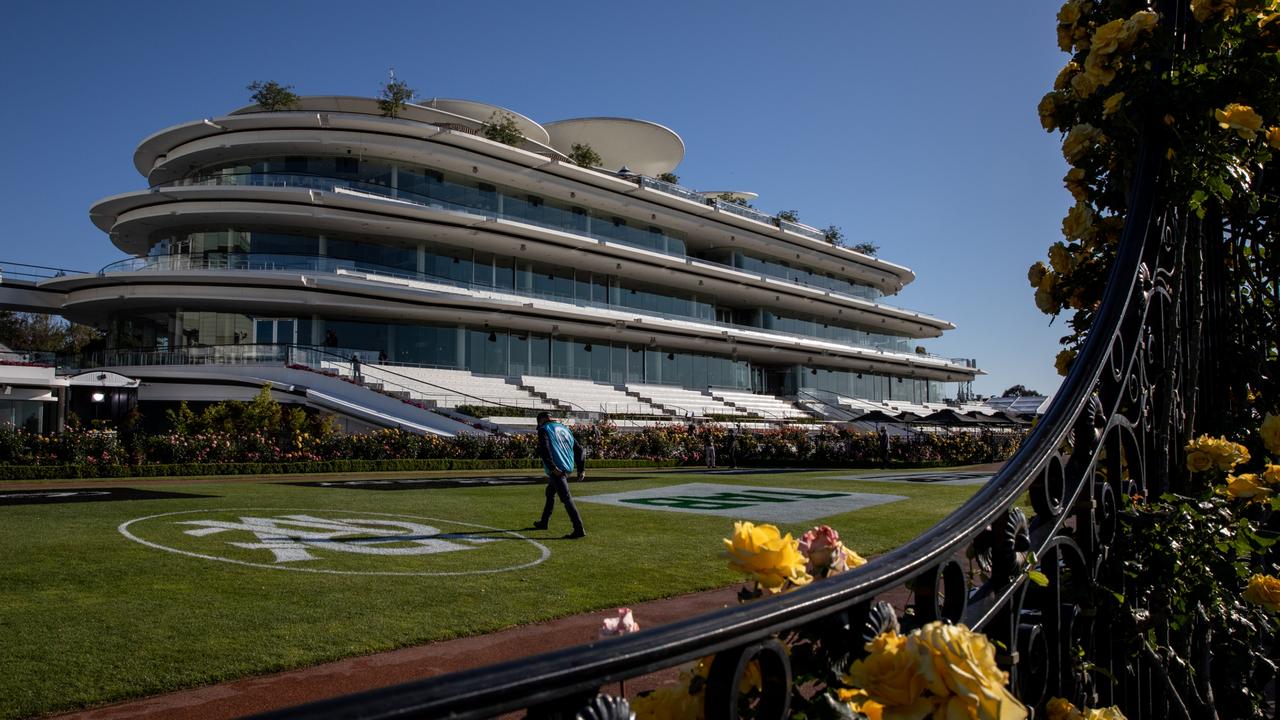 A general view of the Flemington on Melbourne Cup Day on November 02, 2021. Photo by Diego Fedele/Getty Images.