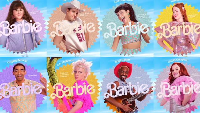 The Barbie official movie posters were released and featured stars suchs as Kate McKinnon and Nicola Coughlan.