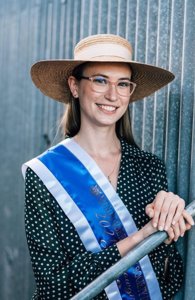 Mundubbera Showgirl Brittany Kugel.