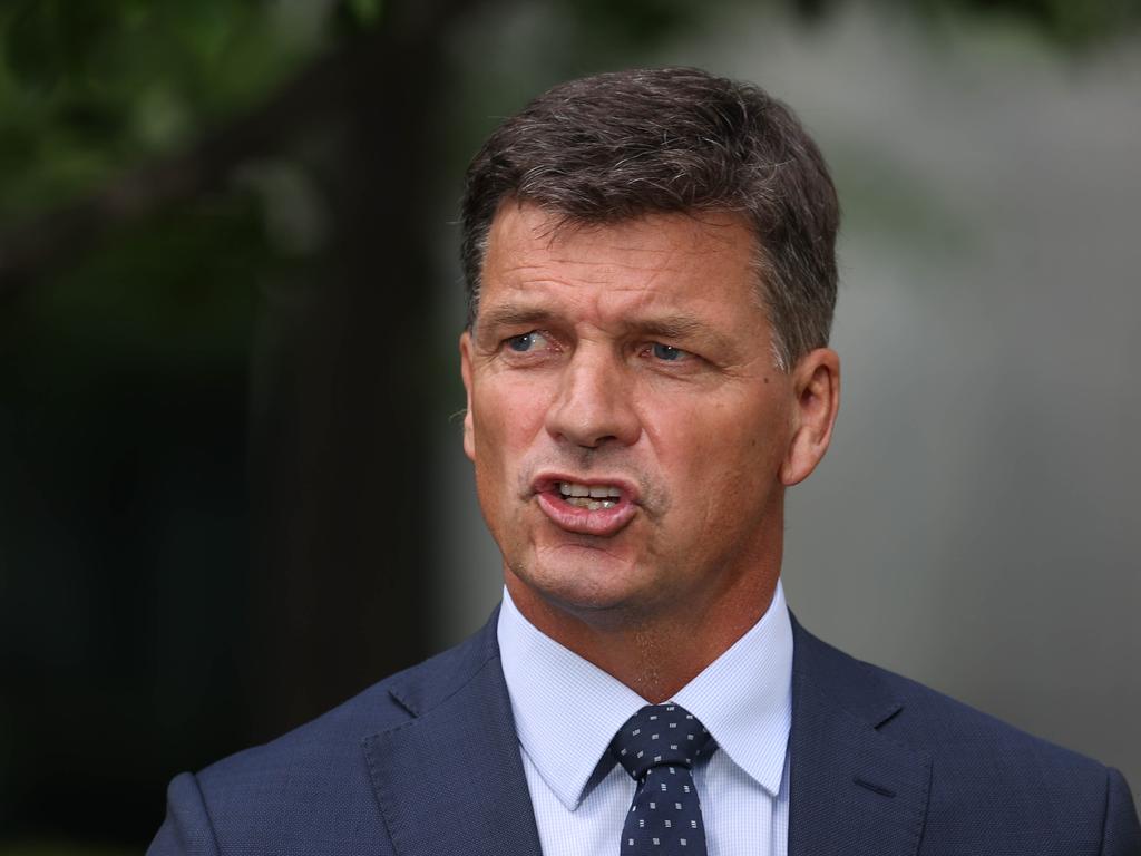 Angus Taylor said money would be better spent on schools than hosting the conference. Picture: NCA NewsWire / Gary Ramage Picture: NCA NewsWire / Gary Ramage