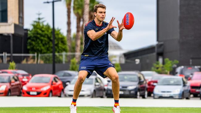 Thilthorpe is pushing for a return to AFL action soon.