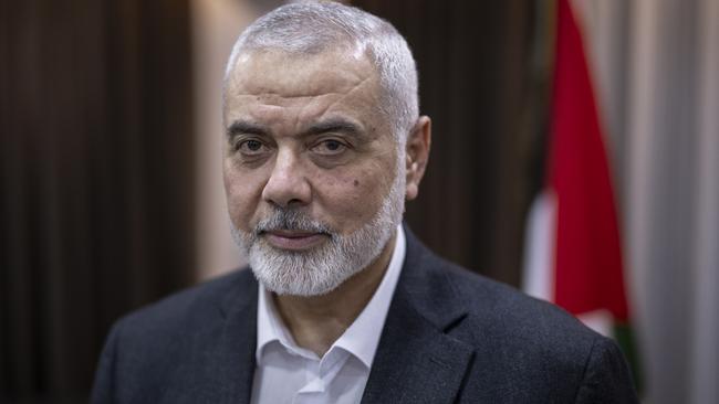 Hamas chief Ismail Haniyeh was killed in an air strike on Tehran. Picture: Getty Images.