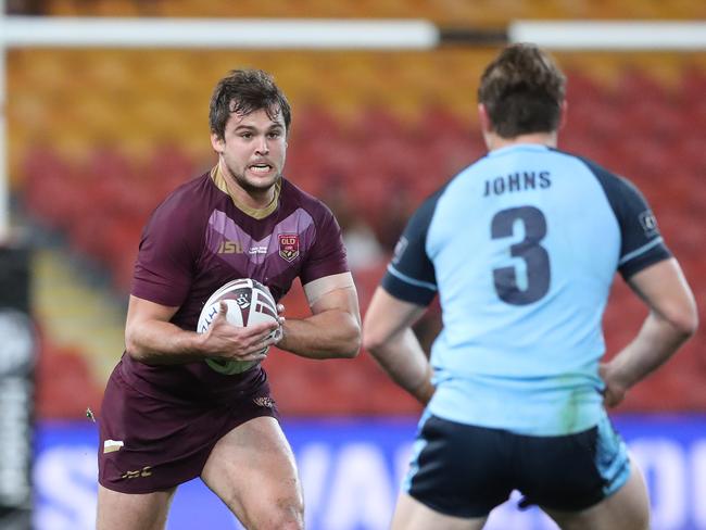 Louis Geraghty is aiming to shrug off injury woes and get back to the form that won him a Queensland under-20s call-up. Pic Peter Wallis