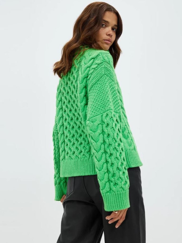 Aere Cable Knit Turtle Neck Jumper, Picture: THE ICONIC.