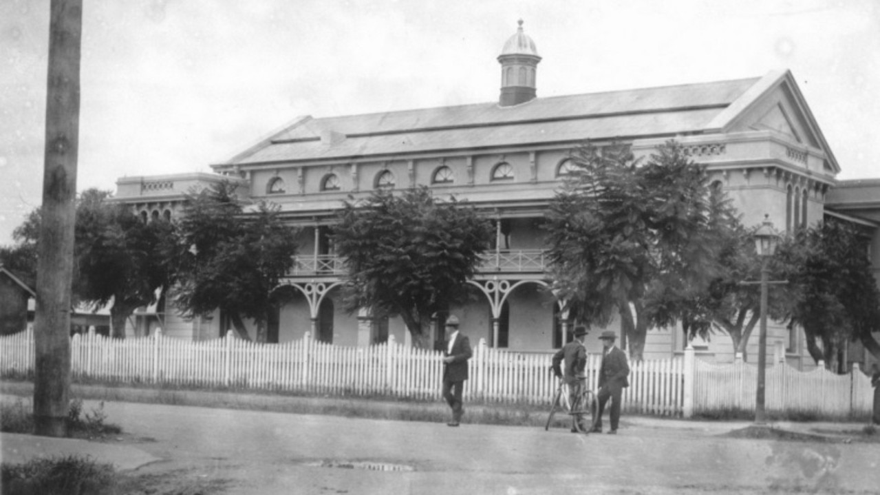 Courthouse, Richmond Street, Maryborough, ca. 1900. An enduring symbol of law and order in Maryborough’s civic landscape. Source: Maryborough Wide Bay &amp; Burnett Historical Society