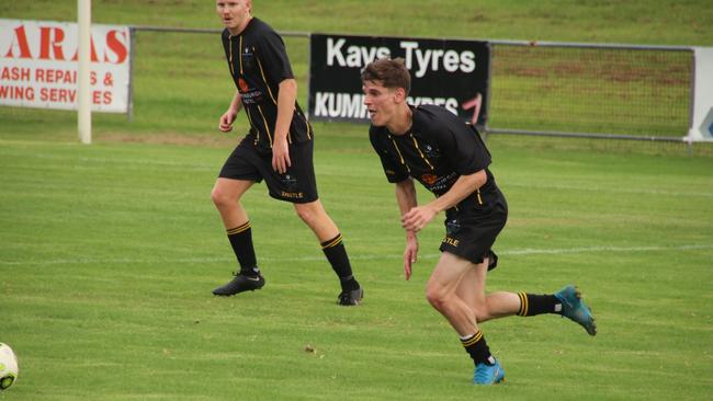 Helensburgh Thistle in action in 2023. Picture: Gill Lehn