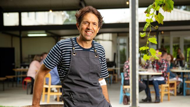 Attica chef Ben Shewry will cook for more than 1000 people at the Herald Sun’s World’s Longest Lunch. Picture: Mark Stewart