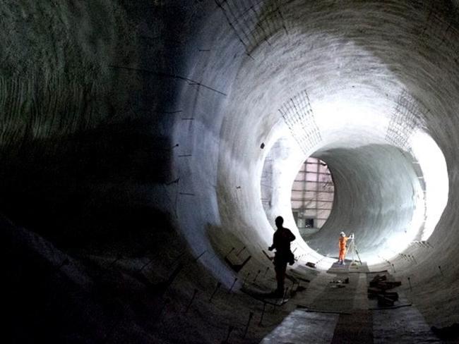 The incredible new London train project has uncovered secrets. Picture: Crossrail