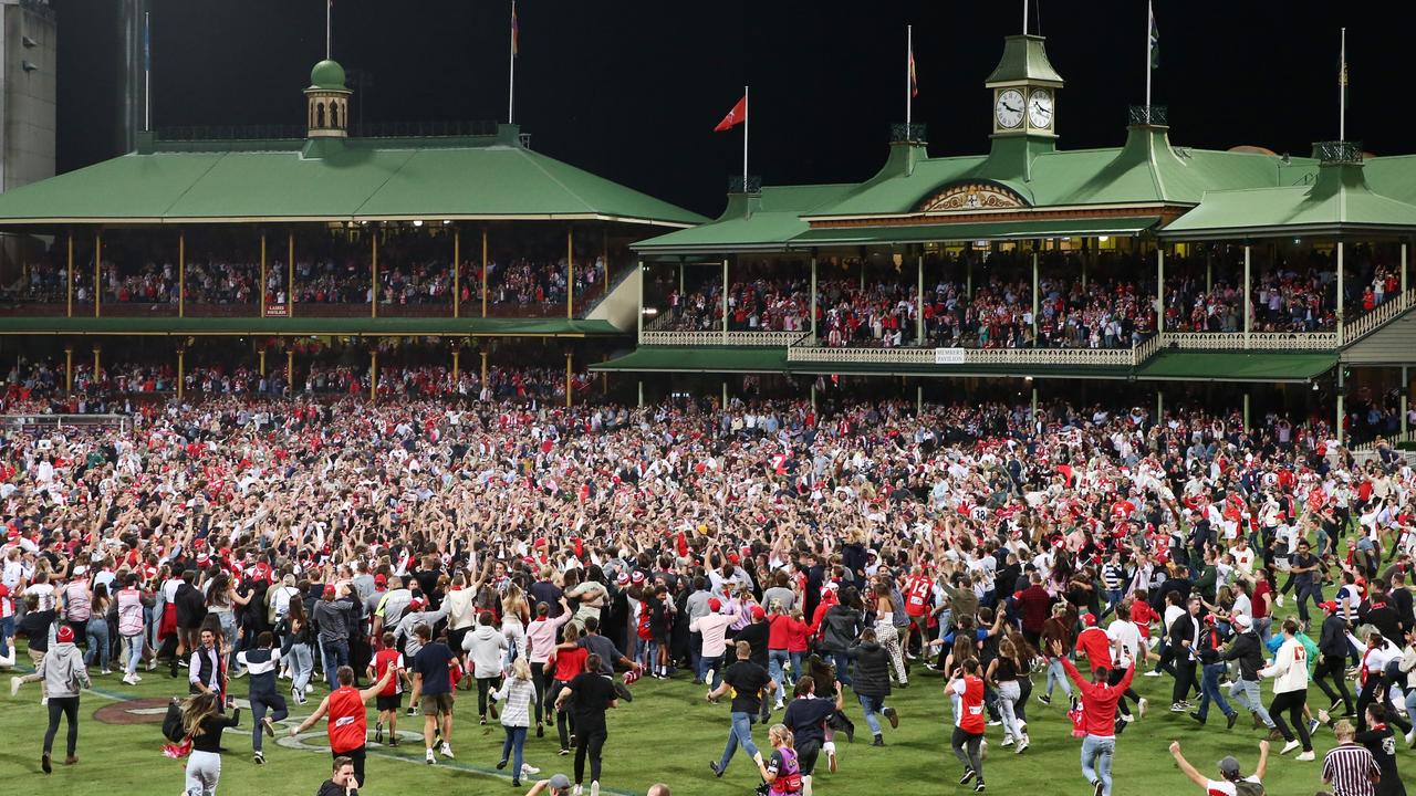 Bonkers. (Photo by Jason McCawley/AFL Photos)