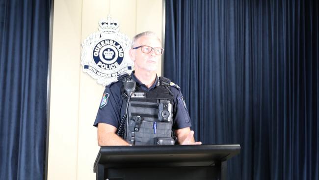 Senior Sergeant District Duty Officer Rob Campbell urged tourists and residents to consider their safety while swimming at waterholes around Far North Queensland, after an international tourist died while swimming at Josephine Falls on Monday afternoon. Photo: Catherine Duffy.