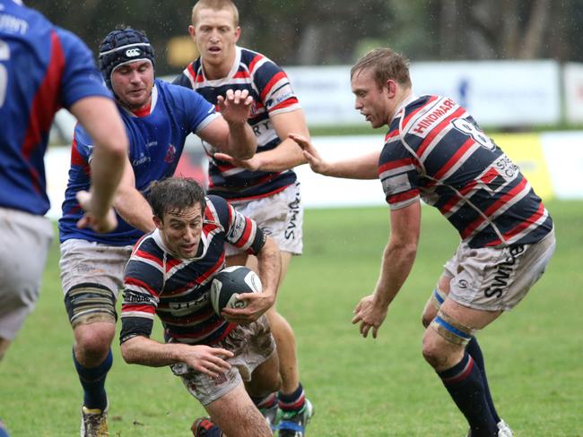 Easts take on Manly in the Shute Shield  at Woollahra Oval. Picture: Damian Shaw.