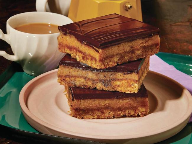 Tamarind millionaire's shortbread.