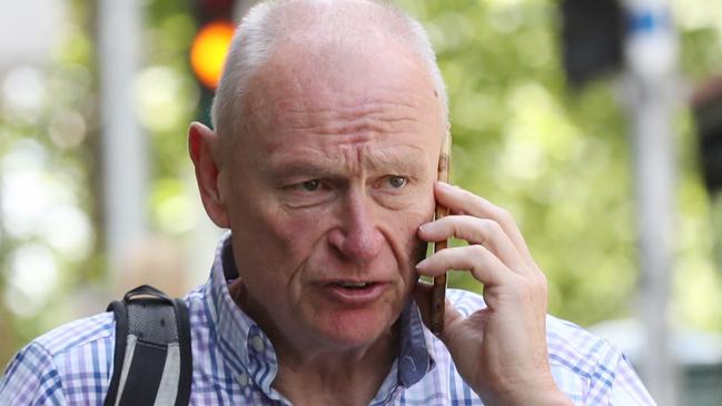 Former Police Association Victoria boss Paul Mullett. Picture: David Crosling