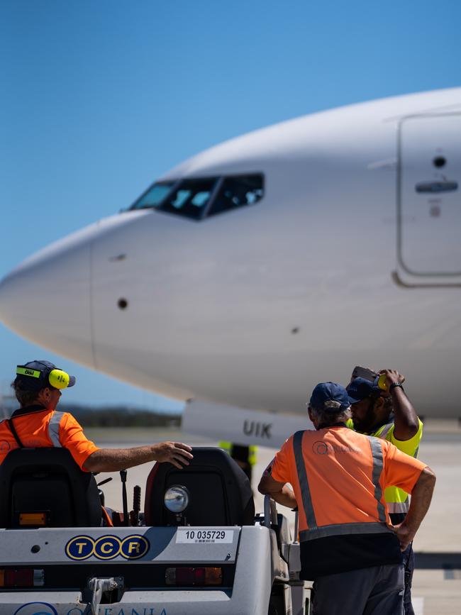 Bazza's second aircraft touched down on October 29, 2022. Picture: Jim Alouat