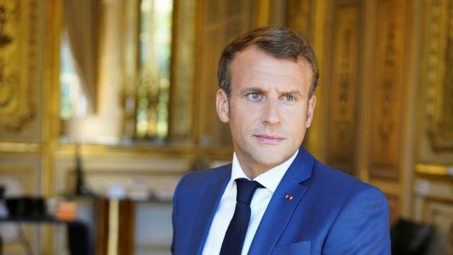 President Emmanuel Macron of France. Picture: Alvaro Canovas/Paris Match/Contour by Getty Images