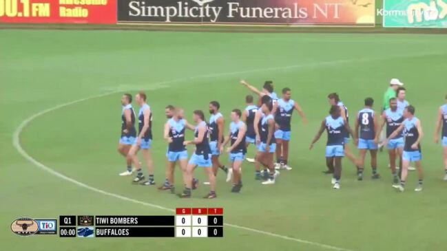 Replay: Tiwi Bombers v Darwin Buffaloes - NTFL Round 15