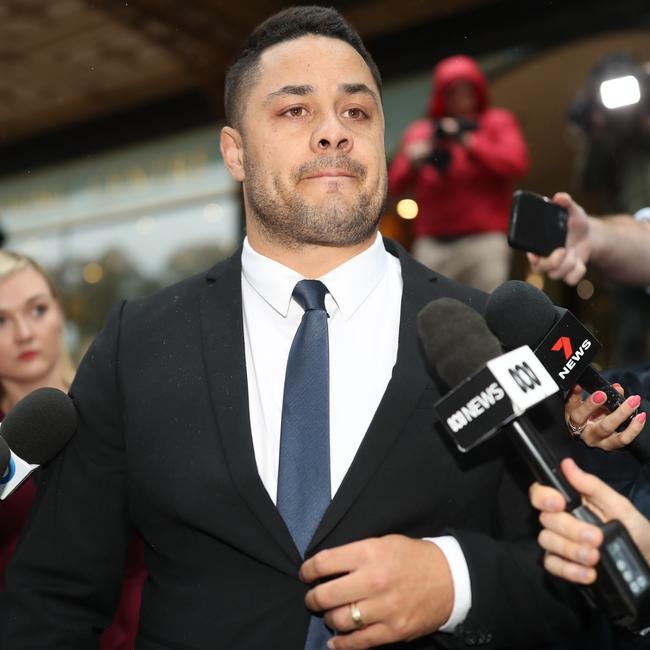 Former NRL superstar Jarryd Hayne is currently in Cooma jail. Picture: NCA NewsWire / Christian Gilles