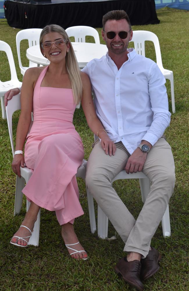 Brianna Ban and Tim butters enjoy their day at the Polo By the Sea event in Maroochydore. Picture: Eddie Franklin