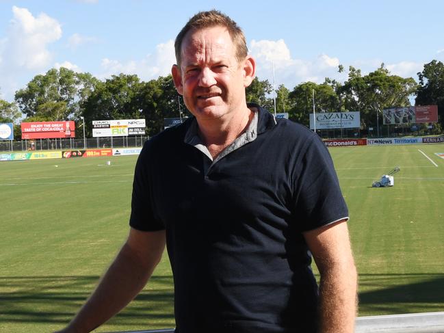 Stuart Totham CEO NTFL  speaks to the media in regards to the shut down of the NTFL Grand Final this weekend due to Caronaviris.