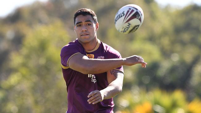 Joe Ofahengaue went within a whisker of making the team for Origin III last year. Picture: Getty Images