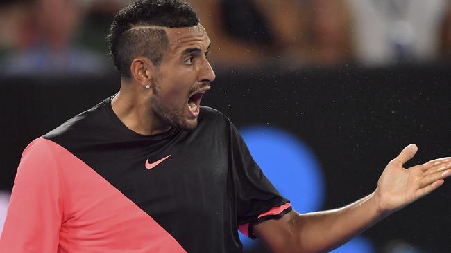 Nick Kyrgios is what he is and fans just have to get use to it.