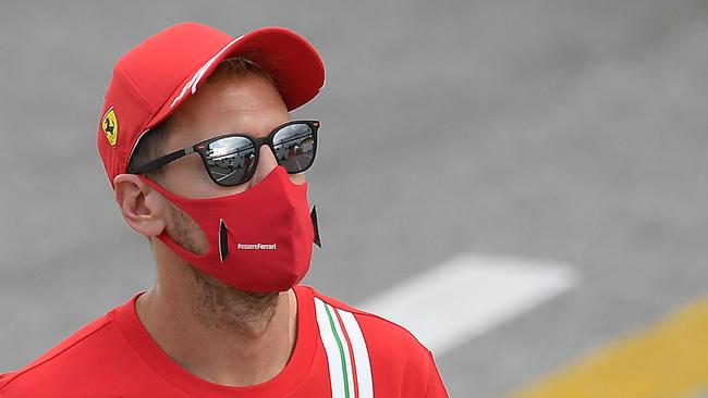 Ferrari's German driver Sebastian Vettel has struggled to find form in recent years