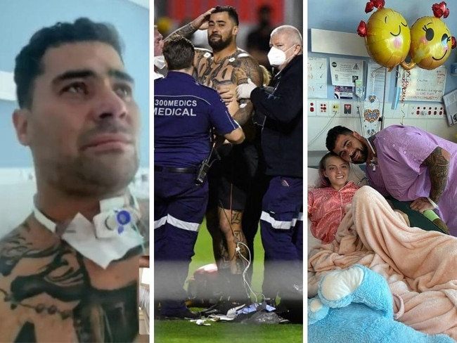 Fifita ‘screaming’ for five days while trapped in coma