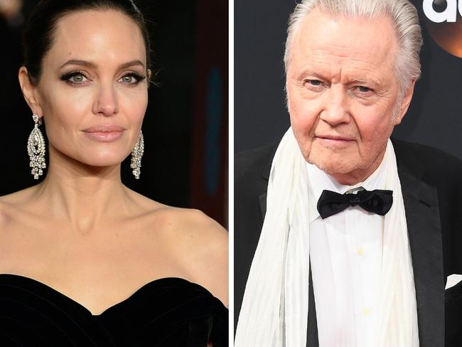 Voight has hit out at Jolie on social media.