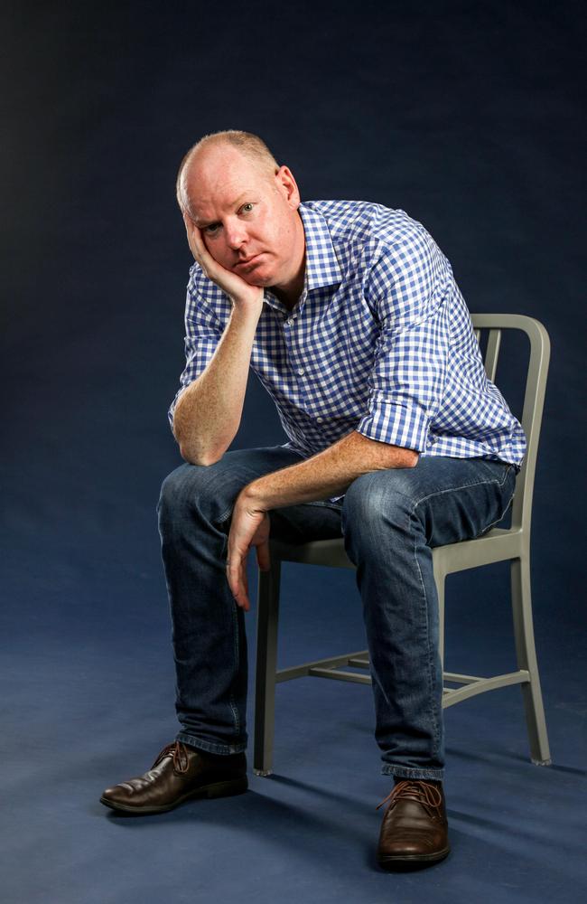 \Tom Gleeson has the coveted task of being Oxfam gala host at this year’s Melbourne comedy festival. Picture: Nicole Cleary